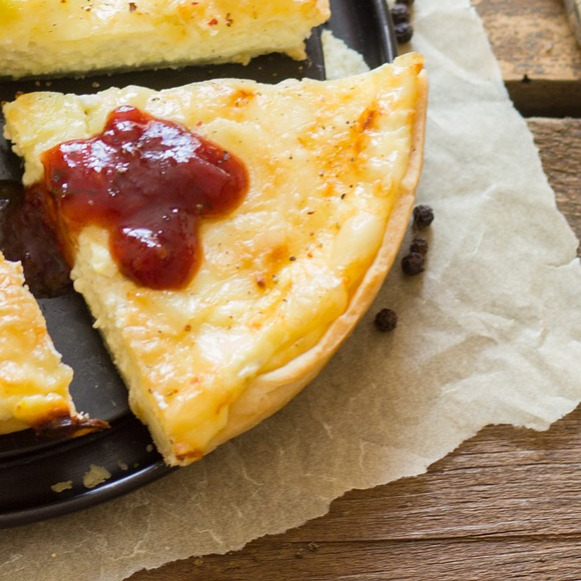 Crostata della Nonna (fetta)